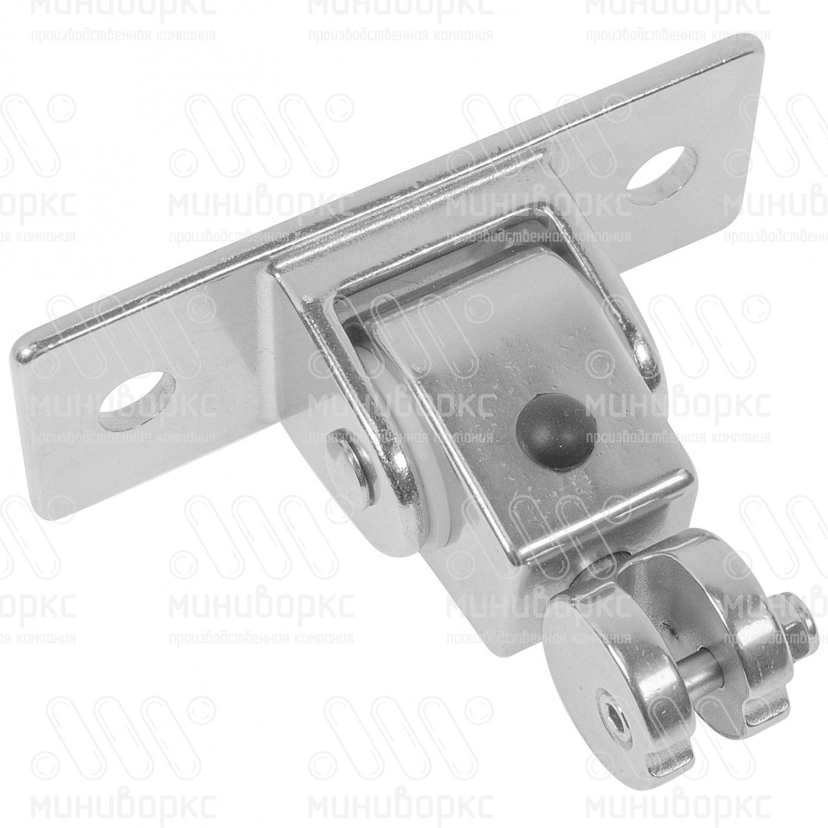 Крепление подвесных сидений для качелей Форто/Forto Лавочка и Люлька, цвет нержавеющая сталь – M04-8176 - 1