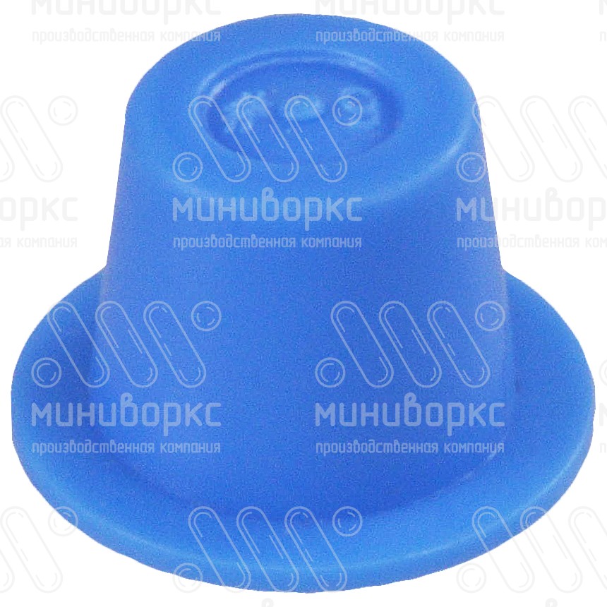 Круглая пластиковая пробка под отверстие Ø9.1-10.9 мм, цвет синий – STCU9,1 - 3