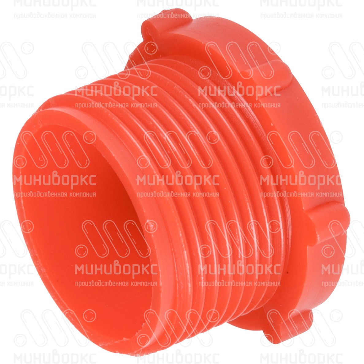 Защита внутренней резьбы M25×1.5, цвет красный – TFU25x1,5 - 2