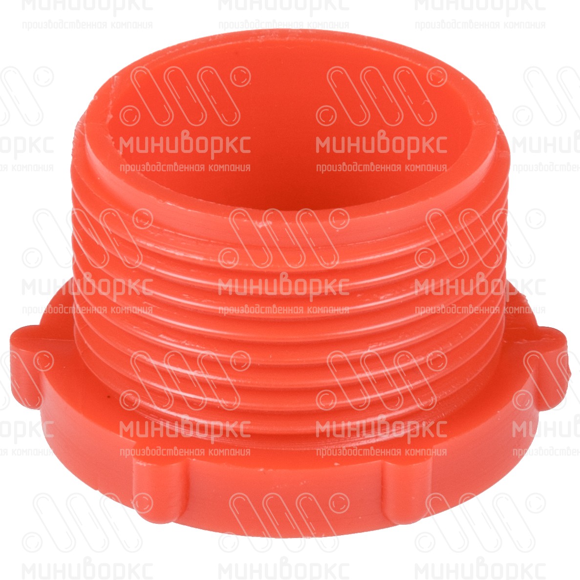 Защита внутренней резьбы M25×1.5, цвет красный – TFU25x1,5 - 3
