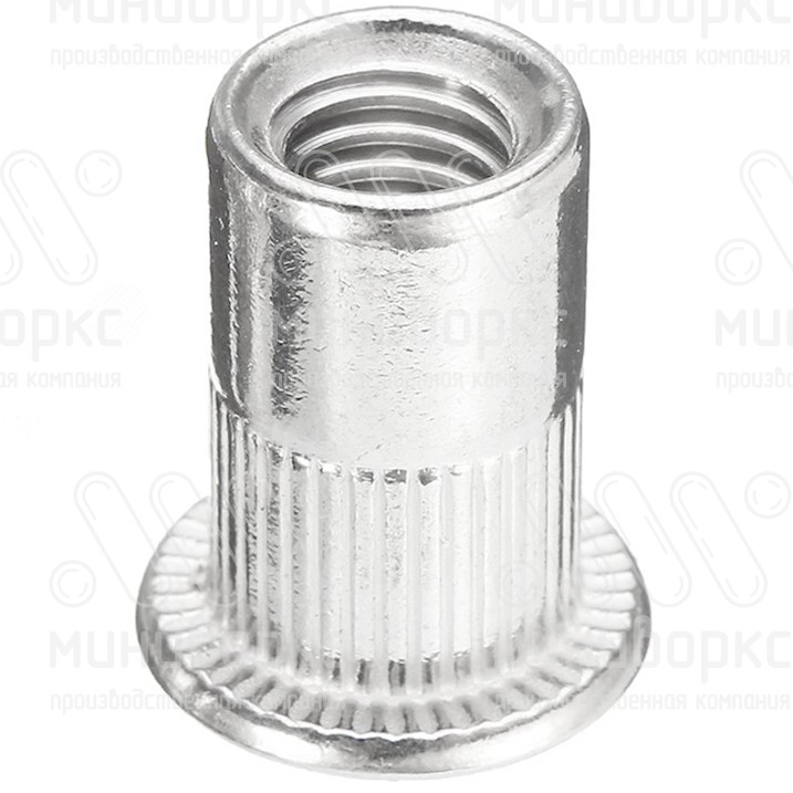 Заклепка гайка резьбовая М8, цвет металл – ЗКПМ8 - 1