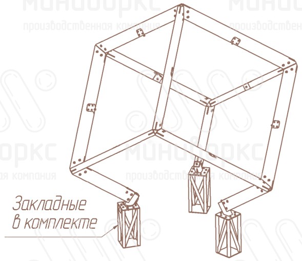 Канатные конструкции Сократ – S-0001.00-gc | картинка 4