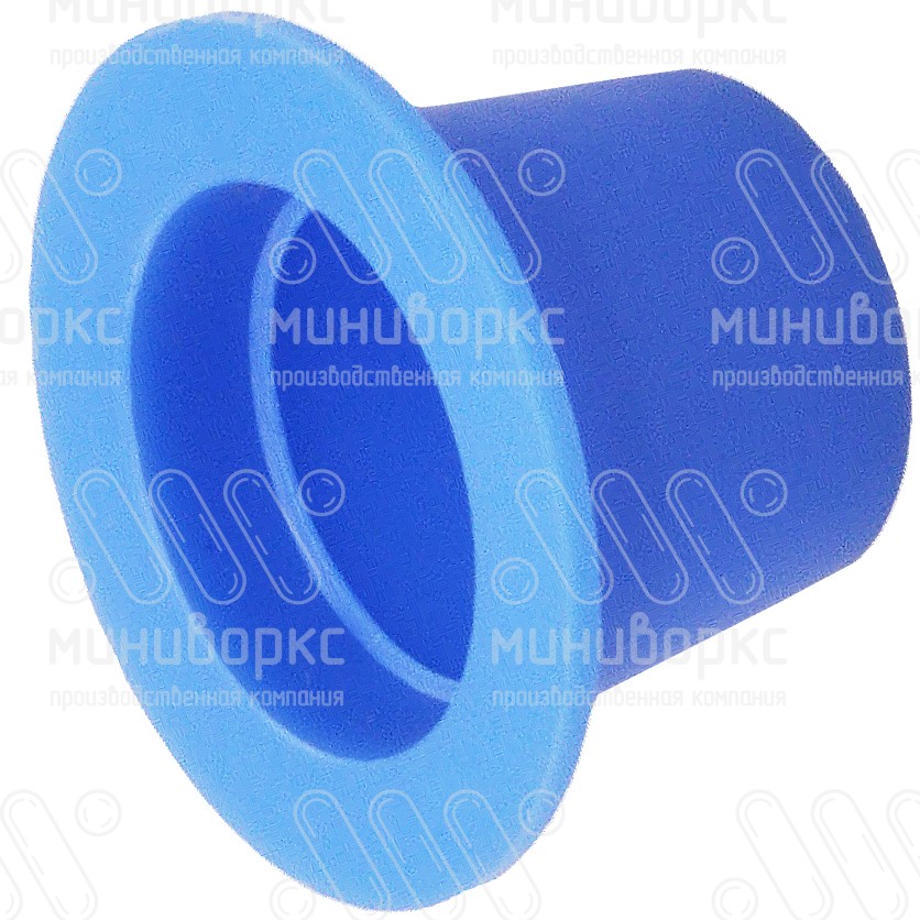 Круглая пластиковая пробка под отверстие Ø9.1-10.9 мм, цвет синий – STCU9,1 - 2